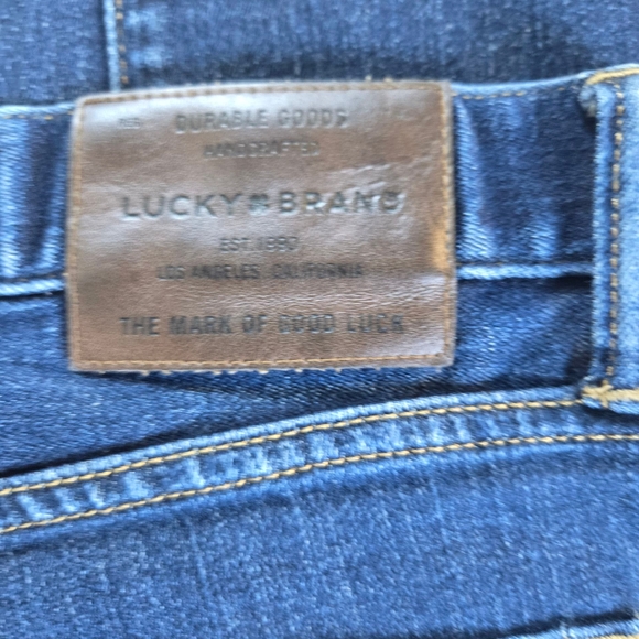 Men's  Luxky Brand 121 Slim Blue Jeans - Picture 4 of 11